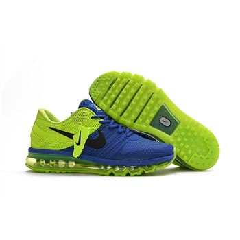 Nike Air Max 2017 KPU Mens Running Shoes Blue Green